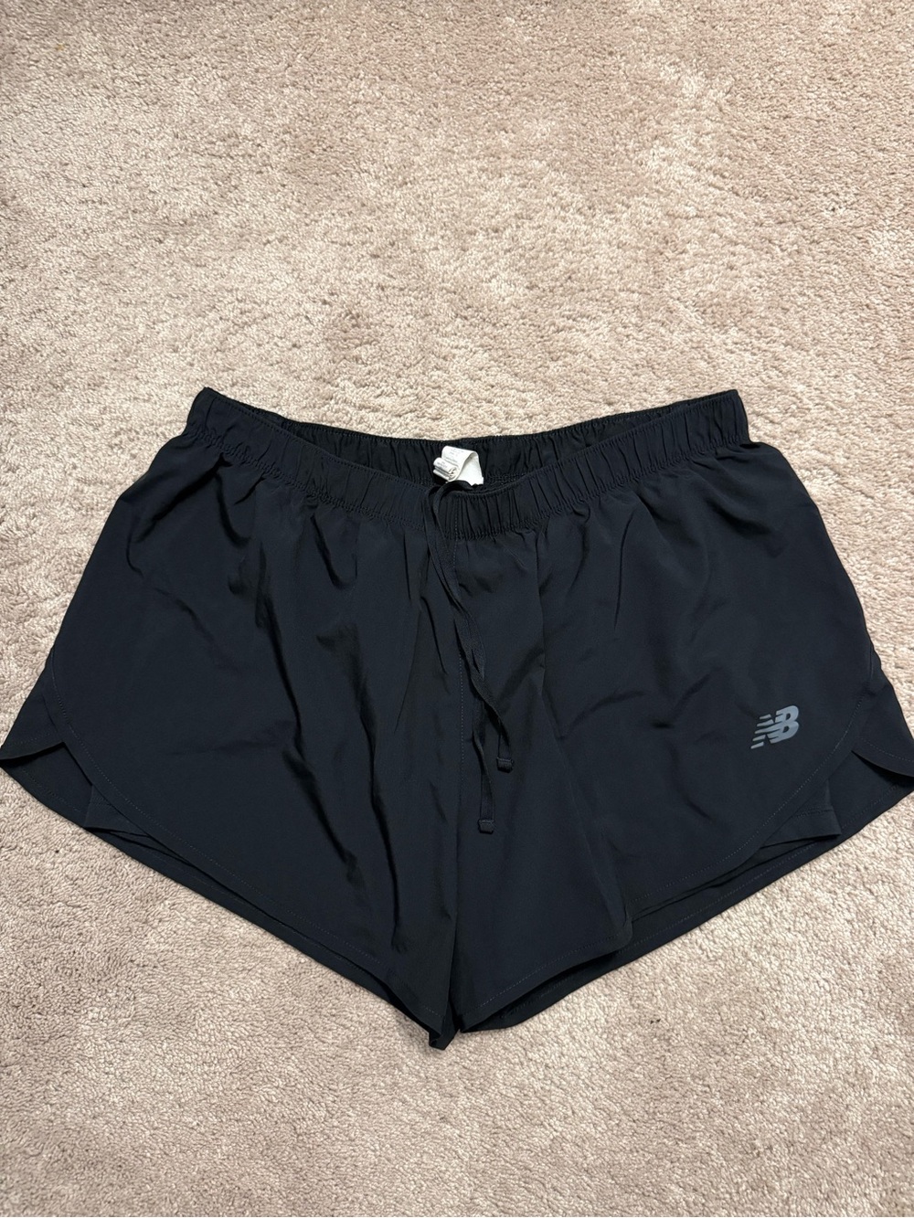 New Balance Women's Black Athletic Running Shorts